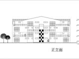 四层双拼带车库别墅建筑设计方案图纸图片1