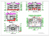 某地三层双拼别墅建筑设计施工图（A型）图片1