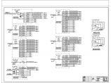 别墅电气系统设计方案全套CAD图纸图片1