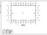 砼柱轻钢屋面结构厂房结构设计施工图图片1