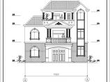 某地商业小别墅建筑混合结构建筑CAD设计施工图图片1