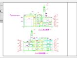  三层幼儿园CAD全套方案详细设计图图片1