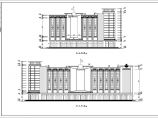 四层百货商场框架结构建筑设计施工图图片1