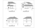 某乡村别墅建筑设计方案图（共3张）图片1