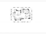 大型住宅室内装修设计施工cad平面图纸图片1
