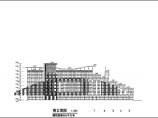 现代游泳馆综合楼建筑设计施工图（含效果图）图片1