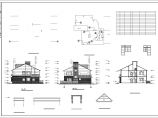 精美荷兰式别墅建筑设计图（共3张）图片1