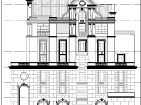 别墅建筑设计平立面图纸（共5张）图片1
