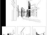 某地区美术馆建筑cad设计方案图纸图片1