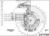 某大学城大学图书信息中心建筑CAD设计施工图纸图片1