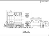 某地中学图书科技楼建筑设计图（共7张）图片1