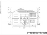 新农村二层钢框架结构别墅施工图纸（含设计说明）图片1
