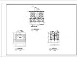 中餐厅建筑设计方案及施工全套CAD平面图图片1