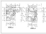 新小户型别墅建筑设计方案及施工全套CAD图图片1