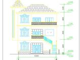 农村别墅建筑设计方案及施工全套CAD图图片1