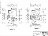 某地区二层别墅电气及防雷设计CAD图图片1