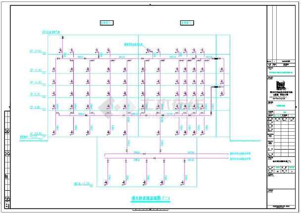 消火栓管道系统建筑设计方案及施工全套CAD