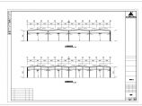 某地某公司70*80钢结构CAD建筑图纸（全套）图片1