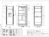 某工程ARTU柜总装cad设计施工图（总柜）图片1