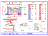 某地豪华酒楼包间装修设计施工CAD图图片1