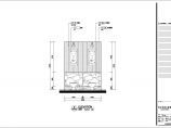 河南中餐厅洗手间建筑施工CAD设计图纸图片1