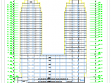 某市中心金马大厦建筑设计施工方案图及效果图图片1