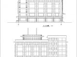 岳堤超市建筑设计CAD方案施工图图片1