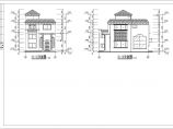 别墅设计方案及施工全套CAD图纸图片1