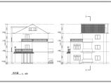 比较受欢迎的单栋别墅设计建筑图纸图片1