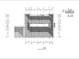 某中学艺术楼建筑施工平面方案详图图片1