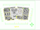 某地弧形办公楼装修CAD设计公司图图片1
