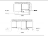 某地三层别墅室内装修设计CAD施工图纸图片1