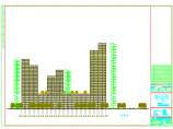 某三十三层中心商住楼建筑设计施工图(带效果图)图片1