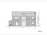 京龙花园高档别墅住宅户型图CAD设计图纸方案图片1