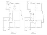 某地商住房装修CAD设计施工图纸图片1
