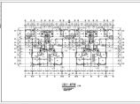 宿舍楼5栋施工设计方案全套CAD平面图图片1