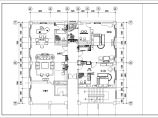 某酒店总统套房设计施工CAD建筑平面图图片1