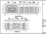 酒店B区大堂2F设计方案及施工全套CAD图纸图片1