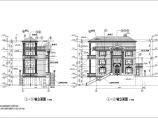 金湖山庄E5别墅建筑设计CAD施工图图片1