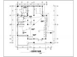 一套别致的联排别墅售楼处样板间装修电气设计图（全套）图片1