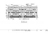 杭州精品排屋设计施工CAD建筑平立面图图片1