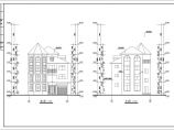 复式别墅施工设计CAD平立面方案图图片1