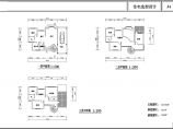 单体别墅设计方案及施工全套CAD平面图图片1