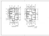 多层别墅户型建施全套CAD平面图纸图片1