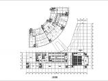 某地区大型首都图书馆2至10层各层的平面图（共6张）图片1