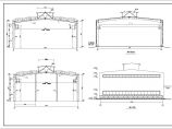 钢结构厂房修改建筑设计CAD方案图图片1