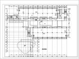 大学图书馆建筑设计方案及施工全套CAD平面图图片1