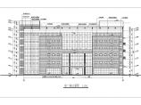 辰欣服装厂房建筑设计施工CAD平立面图图片1