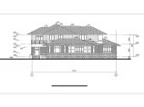 某地区汉泉山庄别墅建筑设计CAD施工图图片1
