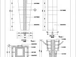 某园林十三根柱装饰建筑平面设计图详图图片1